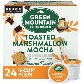 Green Mountain Coffee Roasters Toasted Marshmallow Mocha Keurig Single-Serve K-Cup Pods, Light Roast Coffee, 24 Count